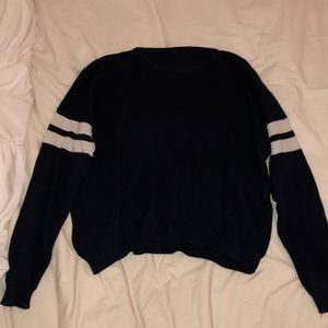 Brandy Melville Veena Sweater in Navy